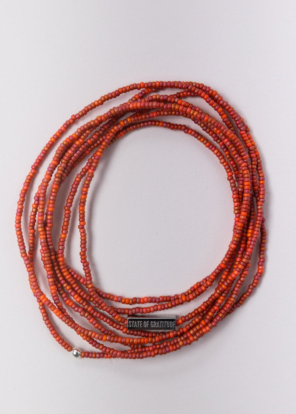 Carnation Intention Wrap Bracelet