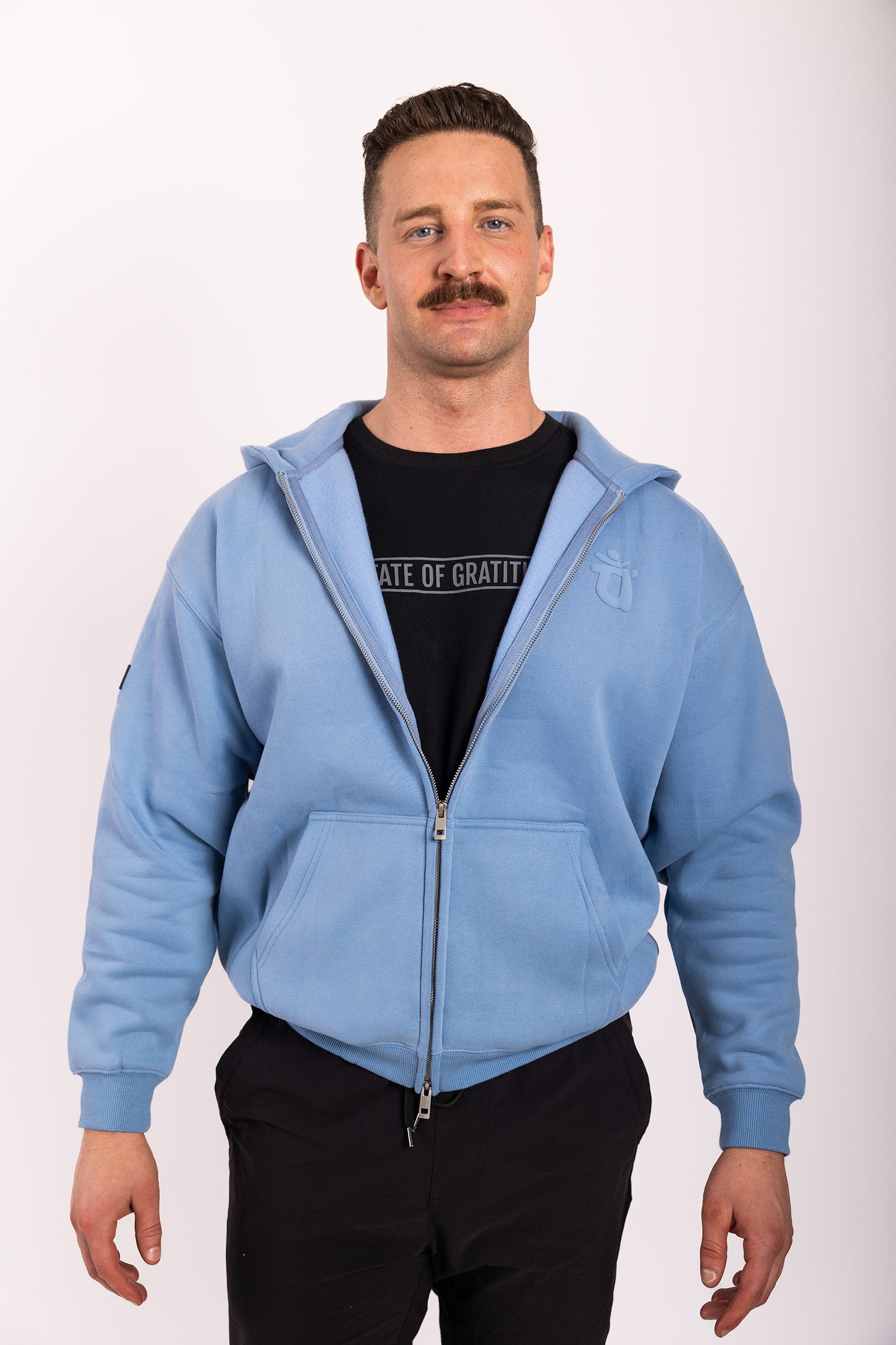 La sudadera con capucha Zip Puff
