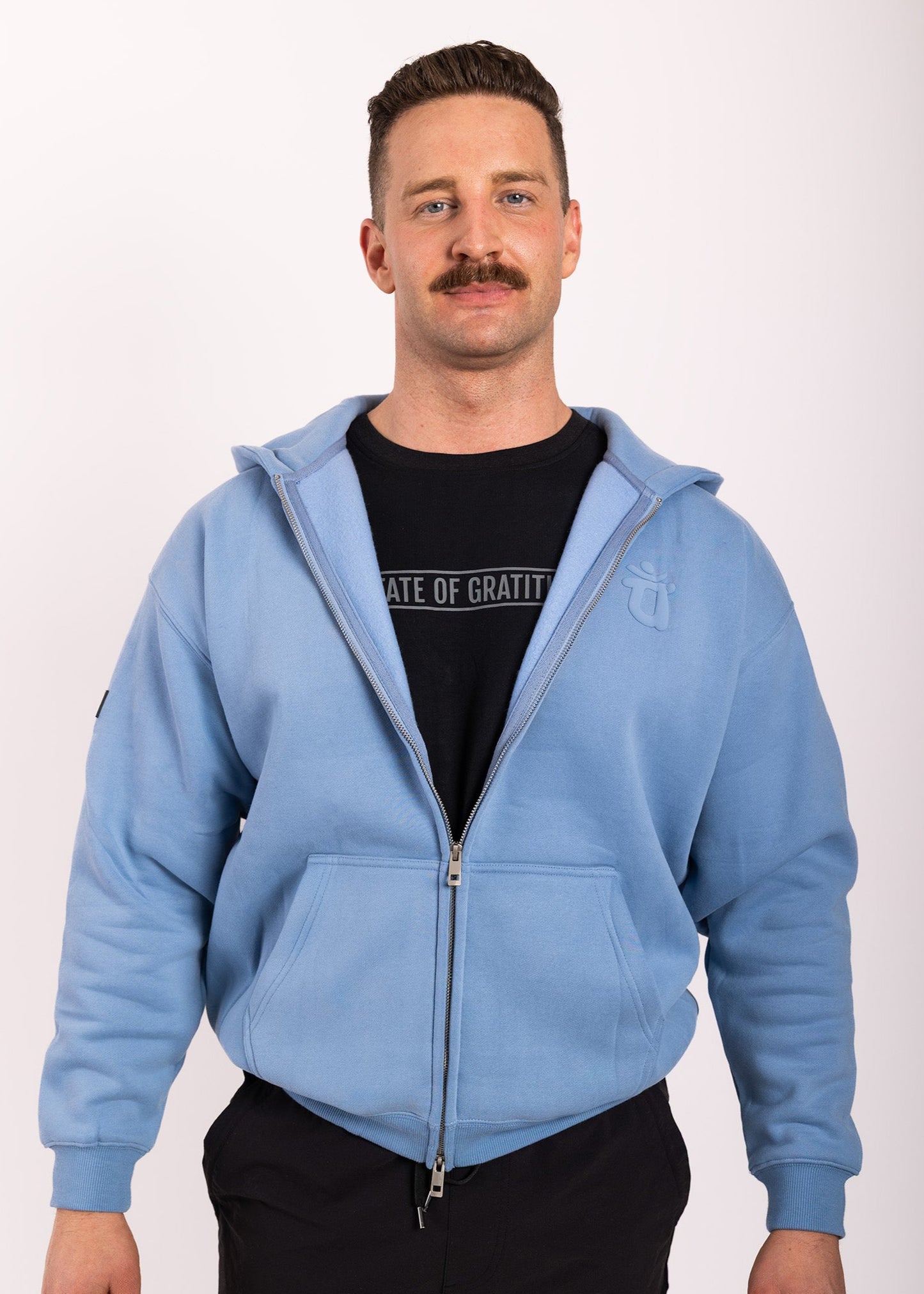 La sudadera con capucha Zip Puff
