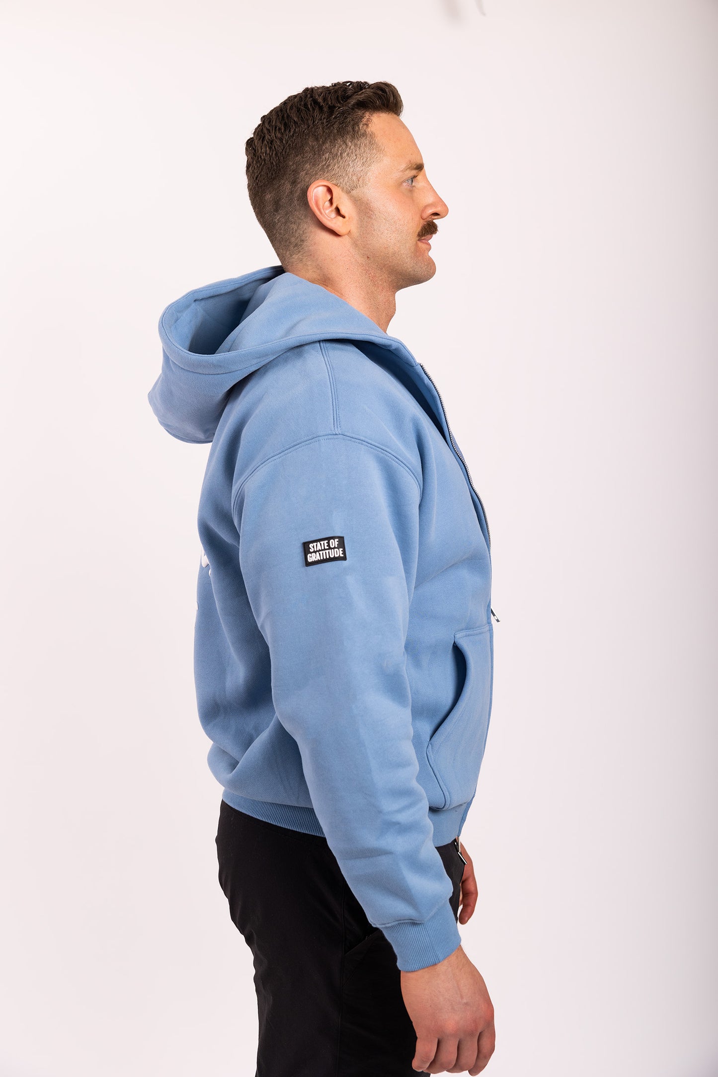 La sudadera con capucha Zip Puff