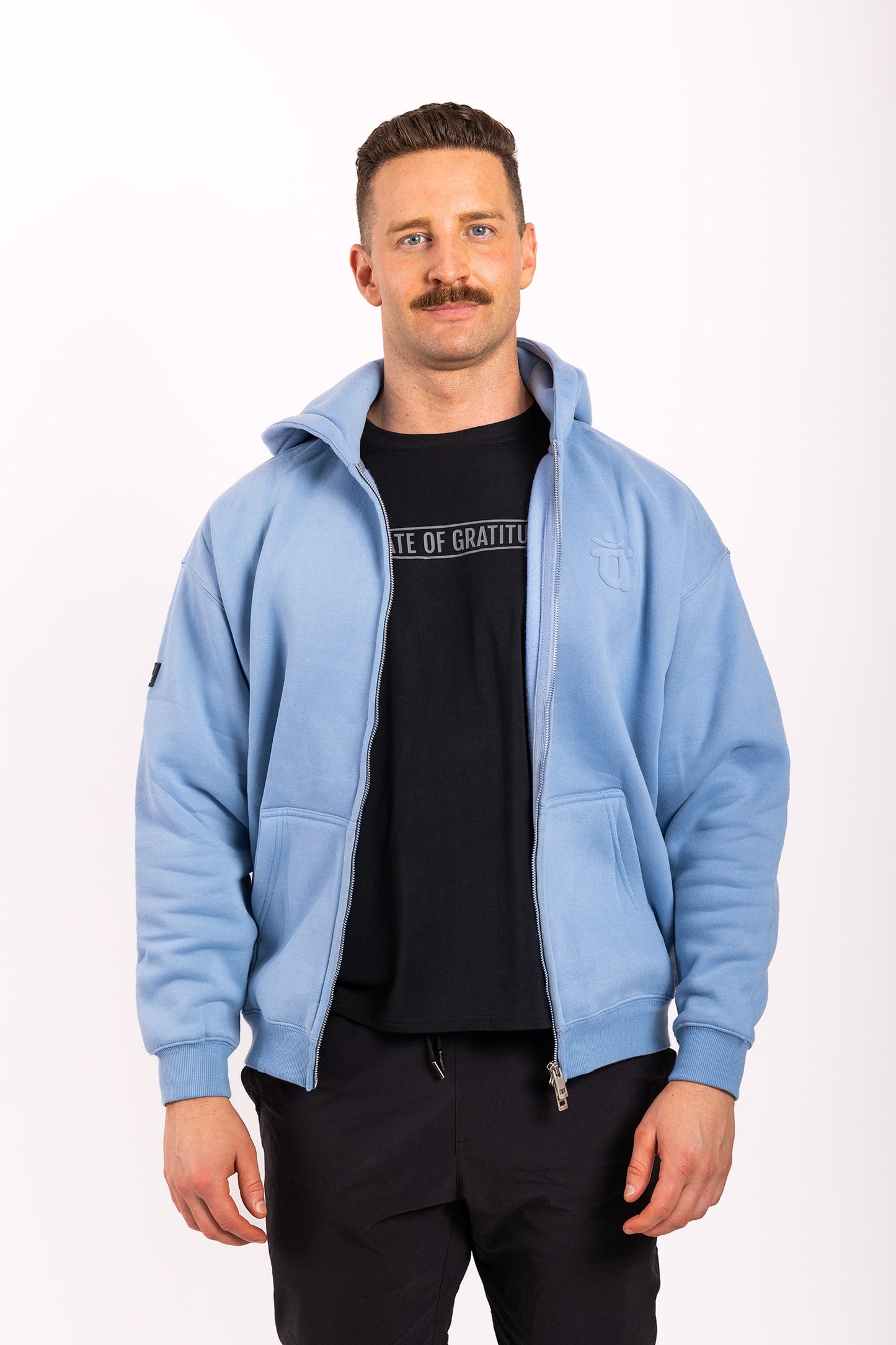 La sudadera con capucha Zip Puff