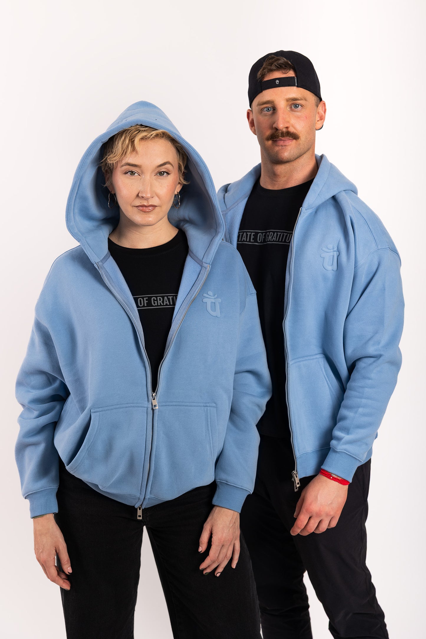 La sudadera con capucha Zip Puff