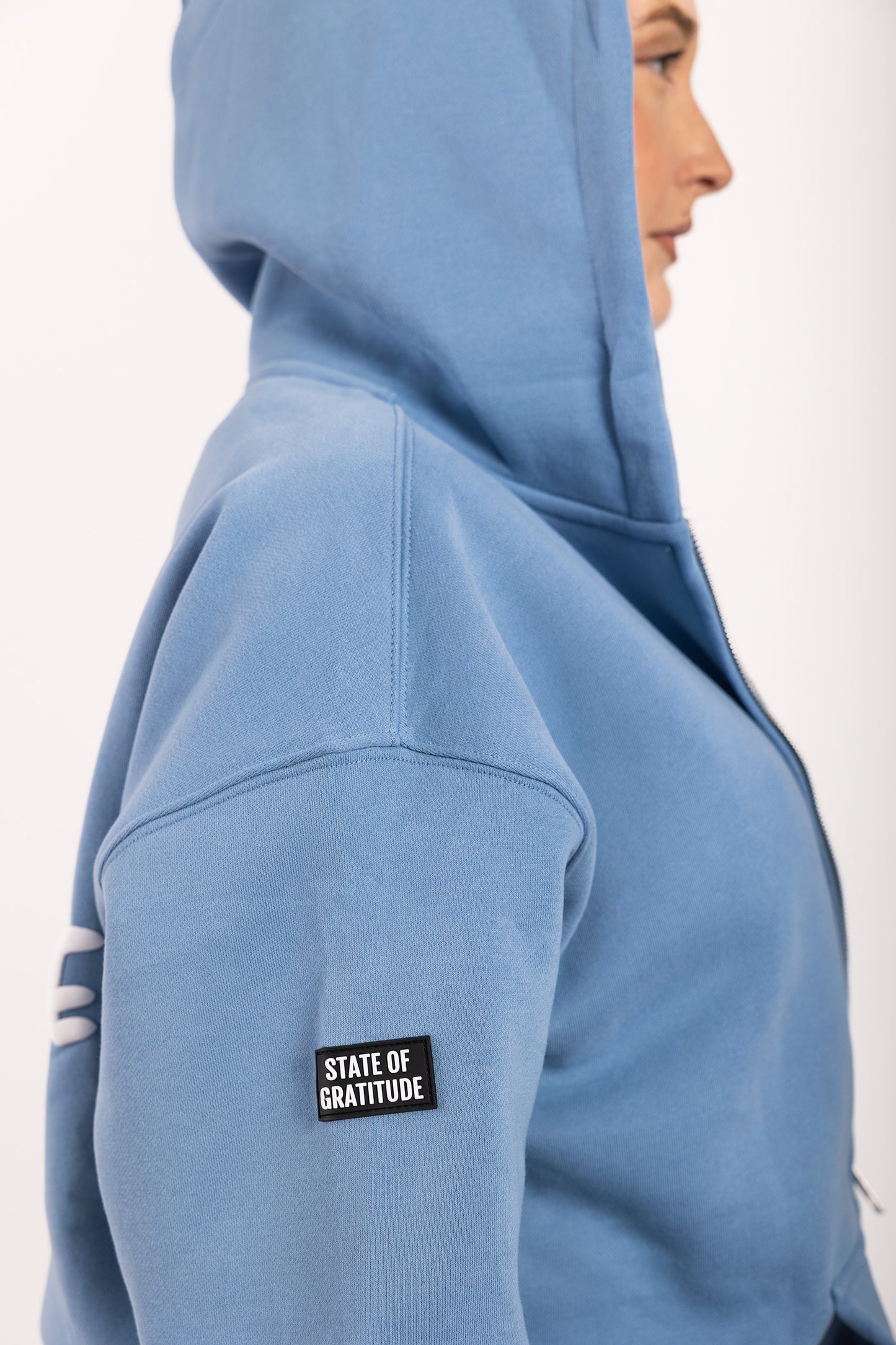 La sudadera con capucha Zip Puff
