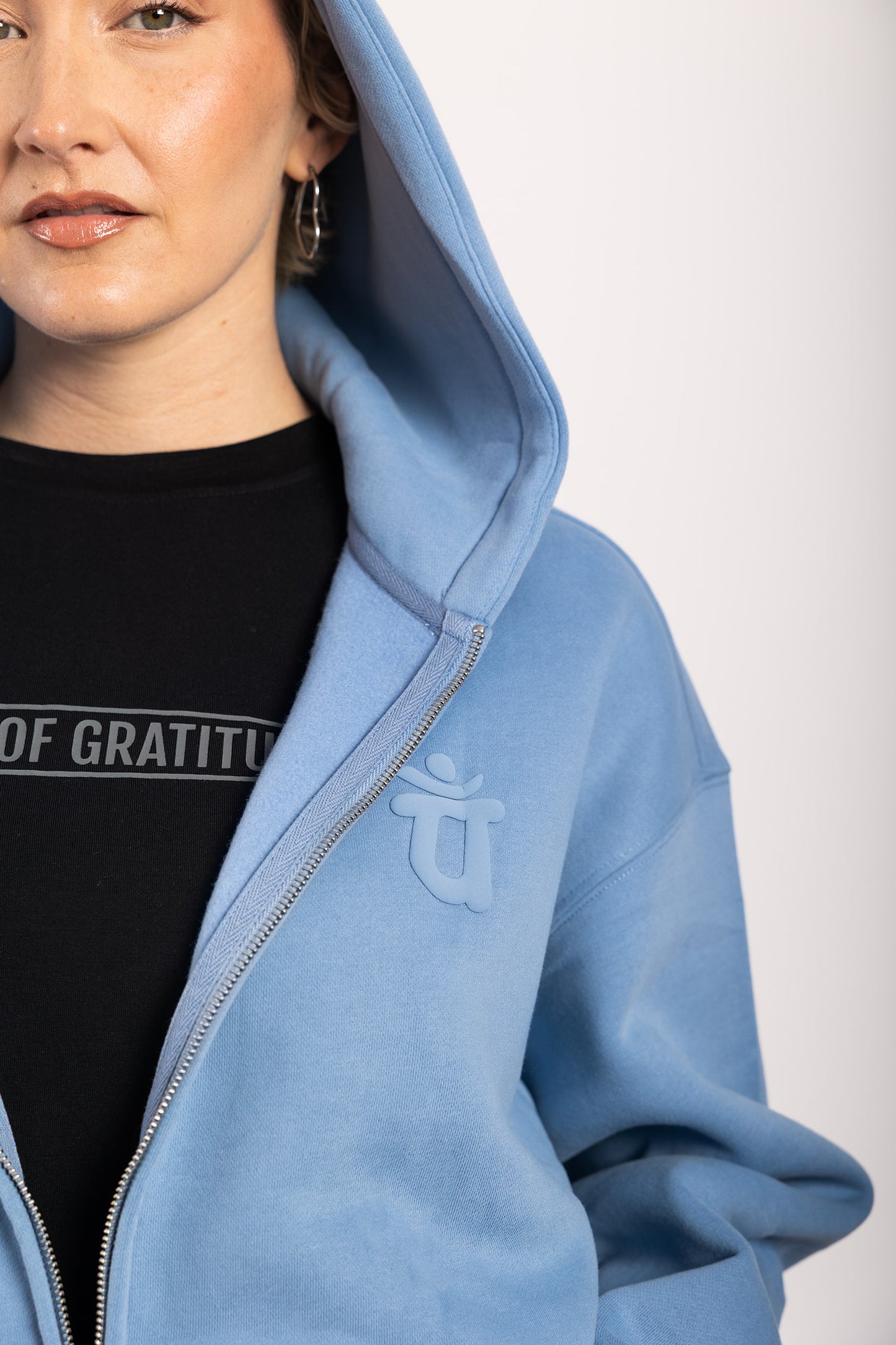 La sudadera con capucha Zip Puff
