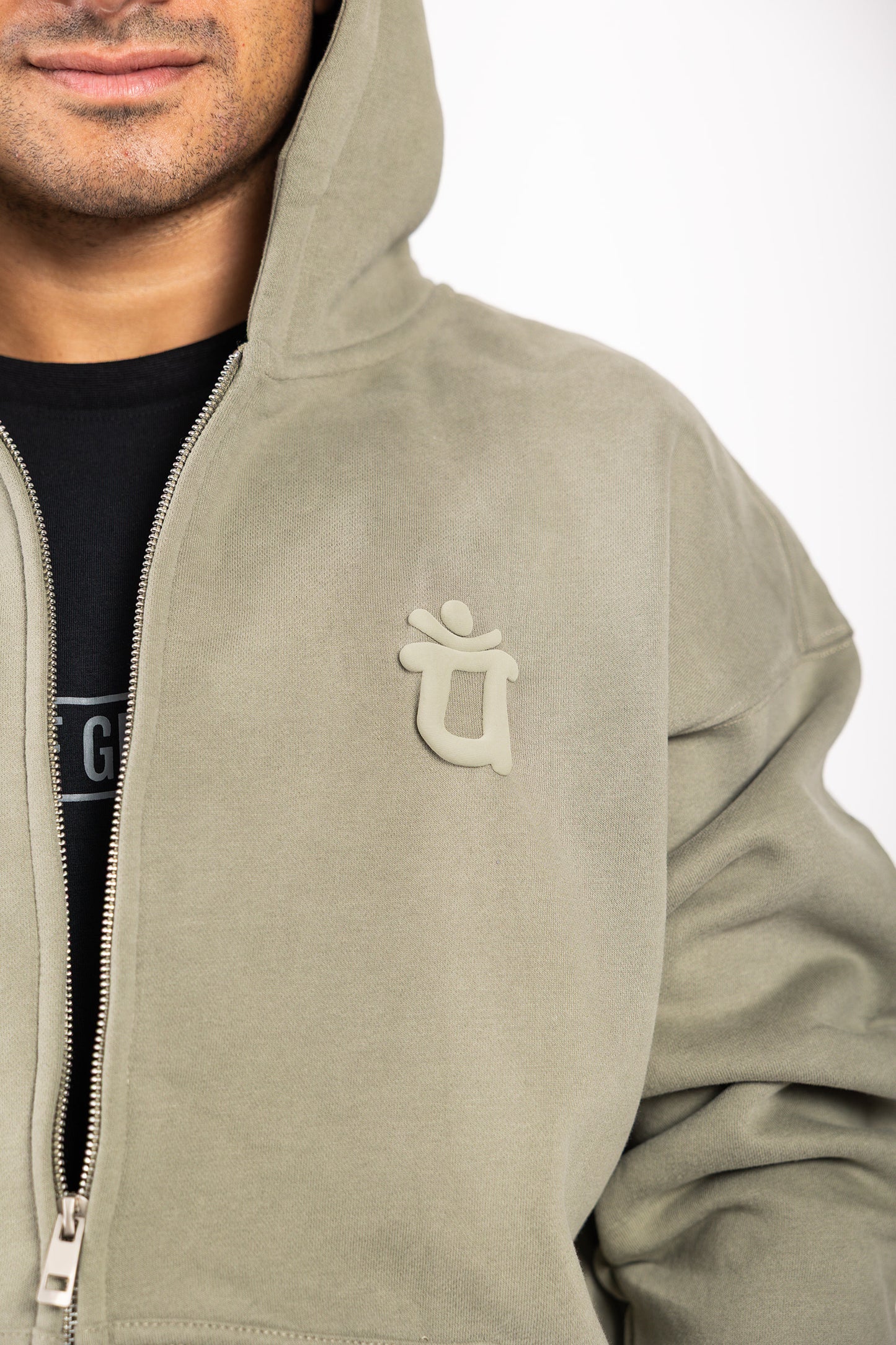 La sudadera con capucha Zip Puff
