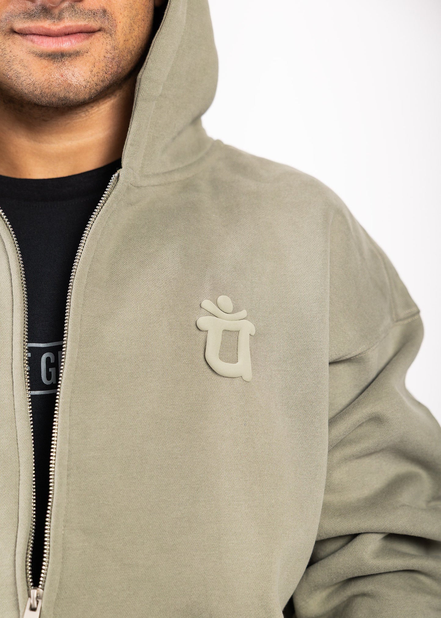 La sudadera con capucha Zip Puff