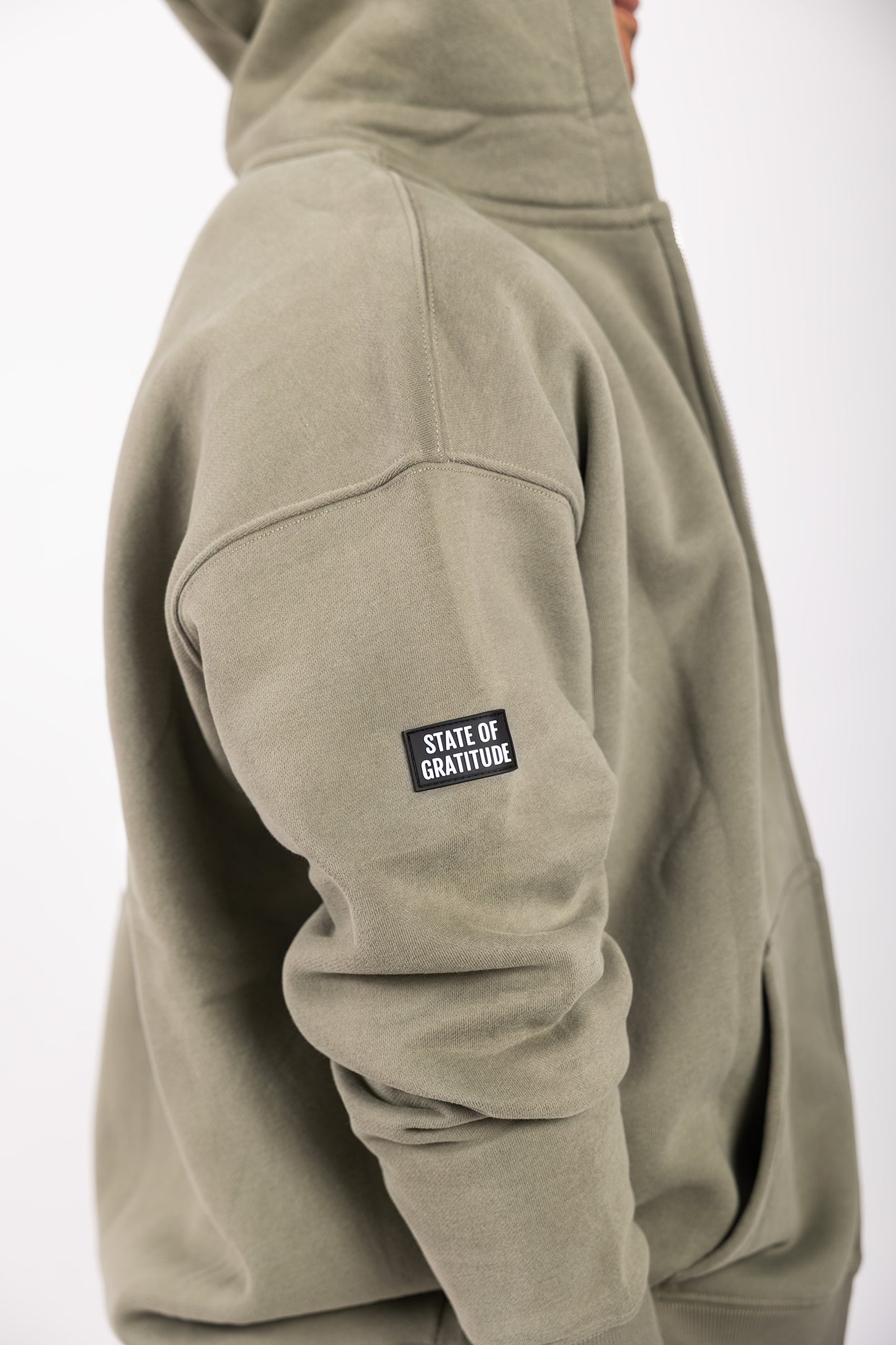 La sudadera con capucha Zip Puff