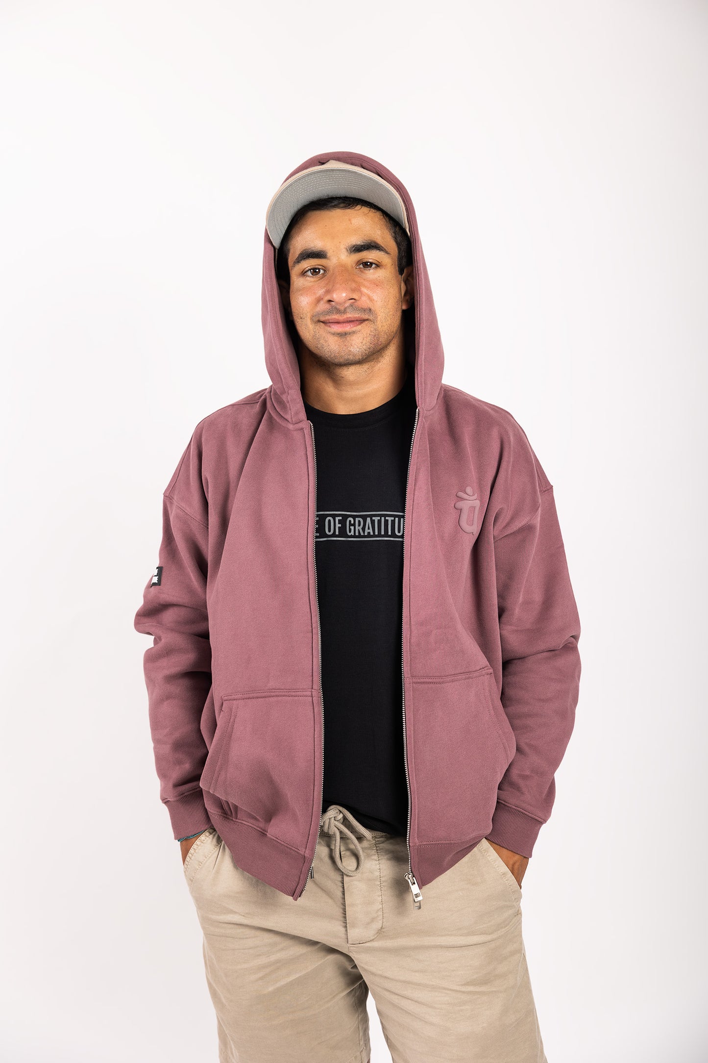La sudadera con capucha Zip Puff
