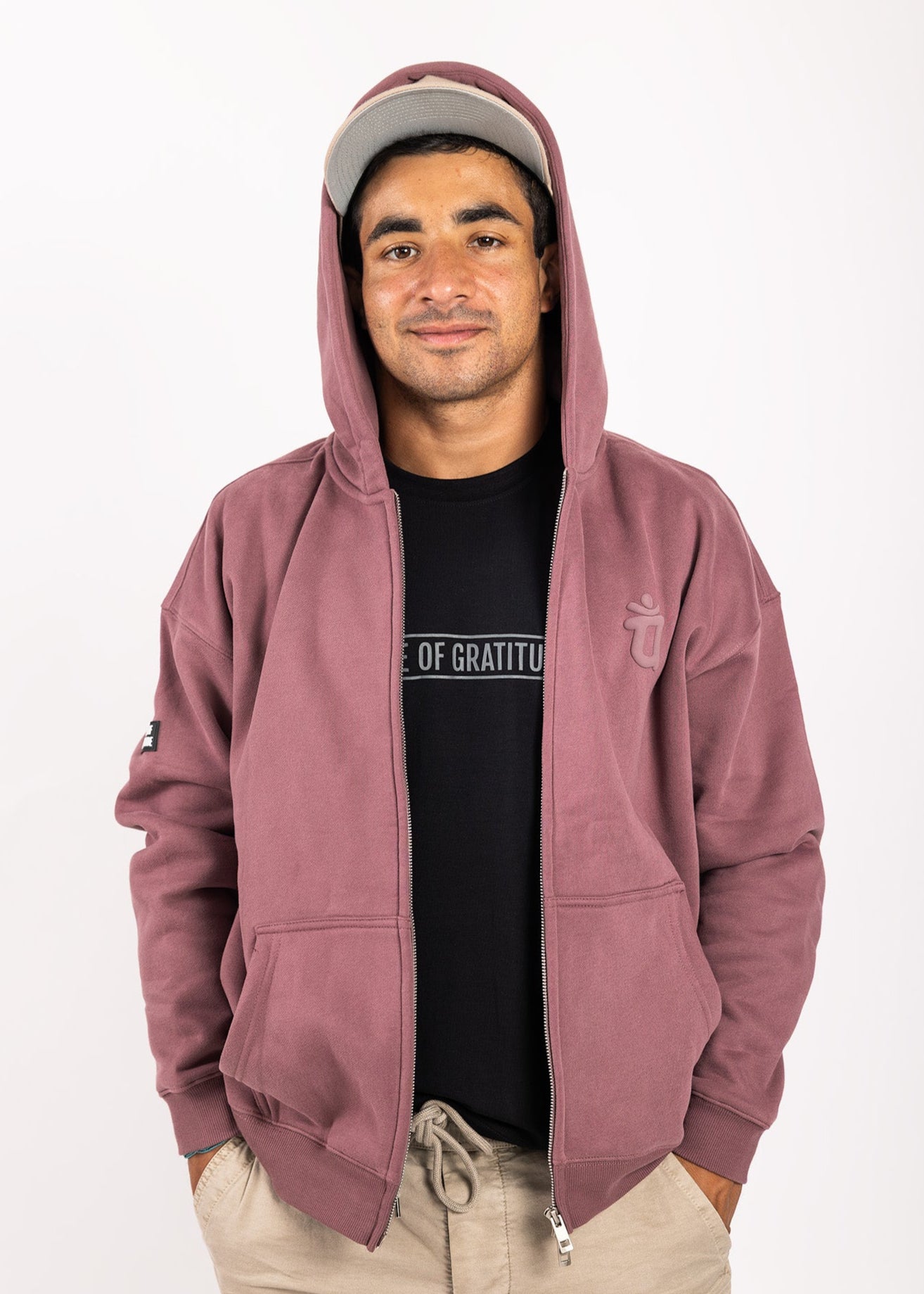 La sudadera con capucha Zip Puff