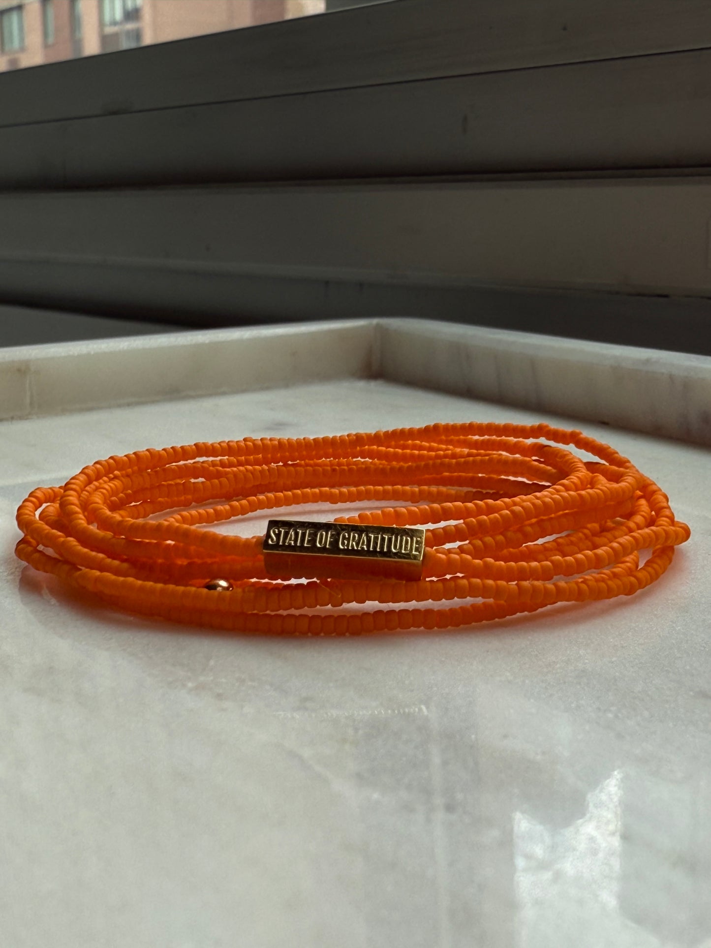 Mandarin Gratitude Bracelet Wrap