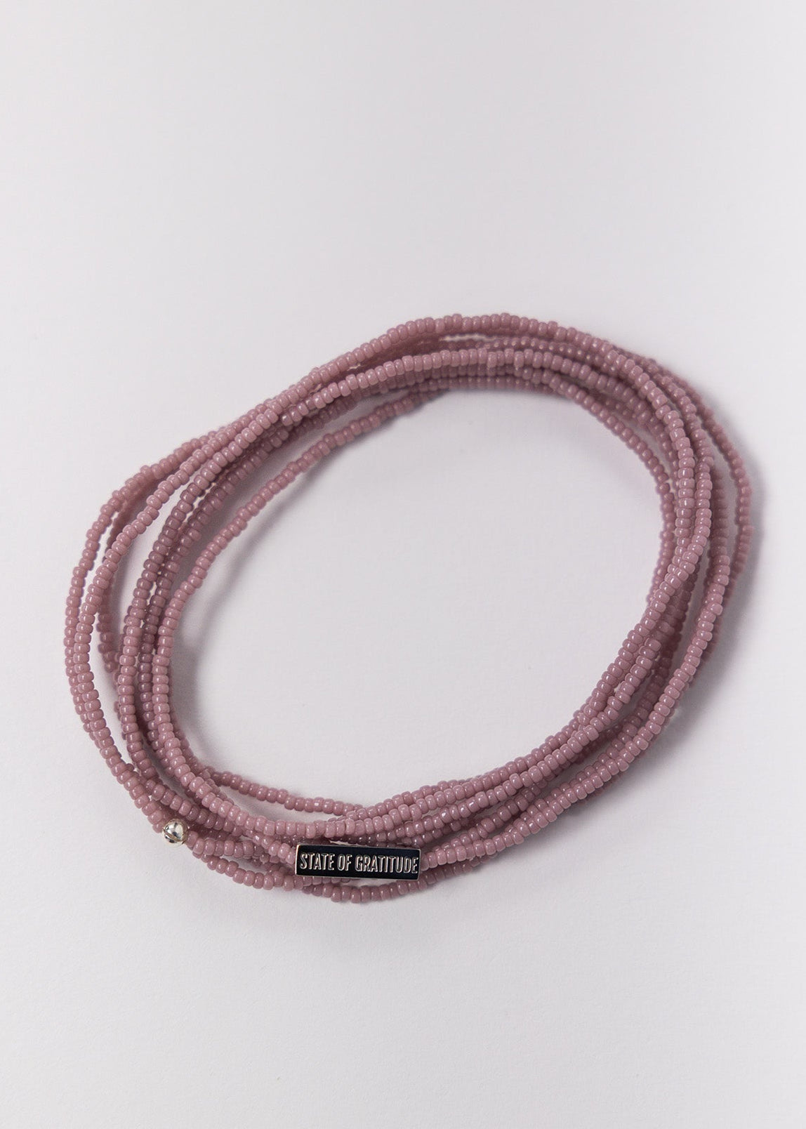 Mauve Intention Wrap Bracelet