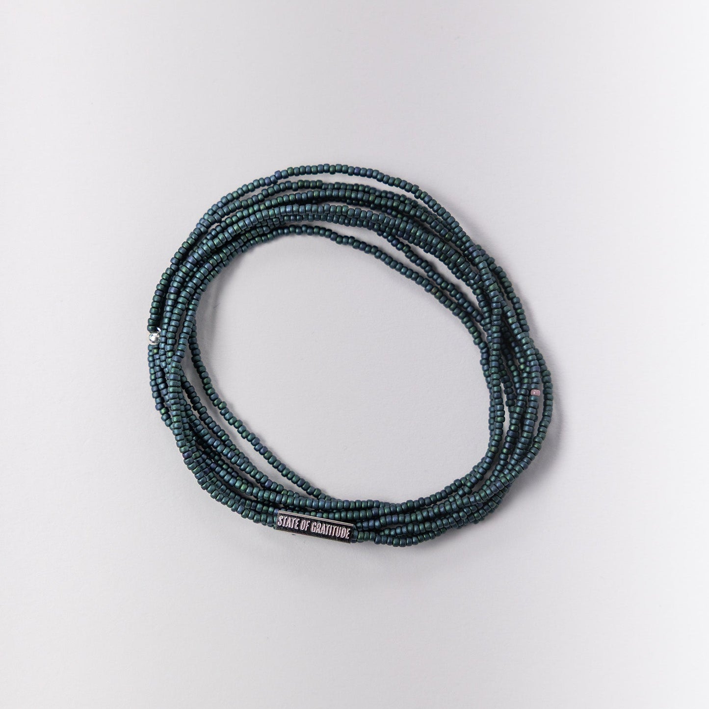 Pulsera de gratitud de medianoche