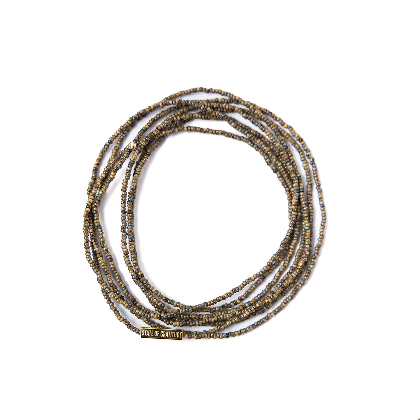 Pebble Intention Wrap Bracelet
