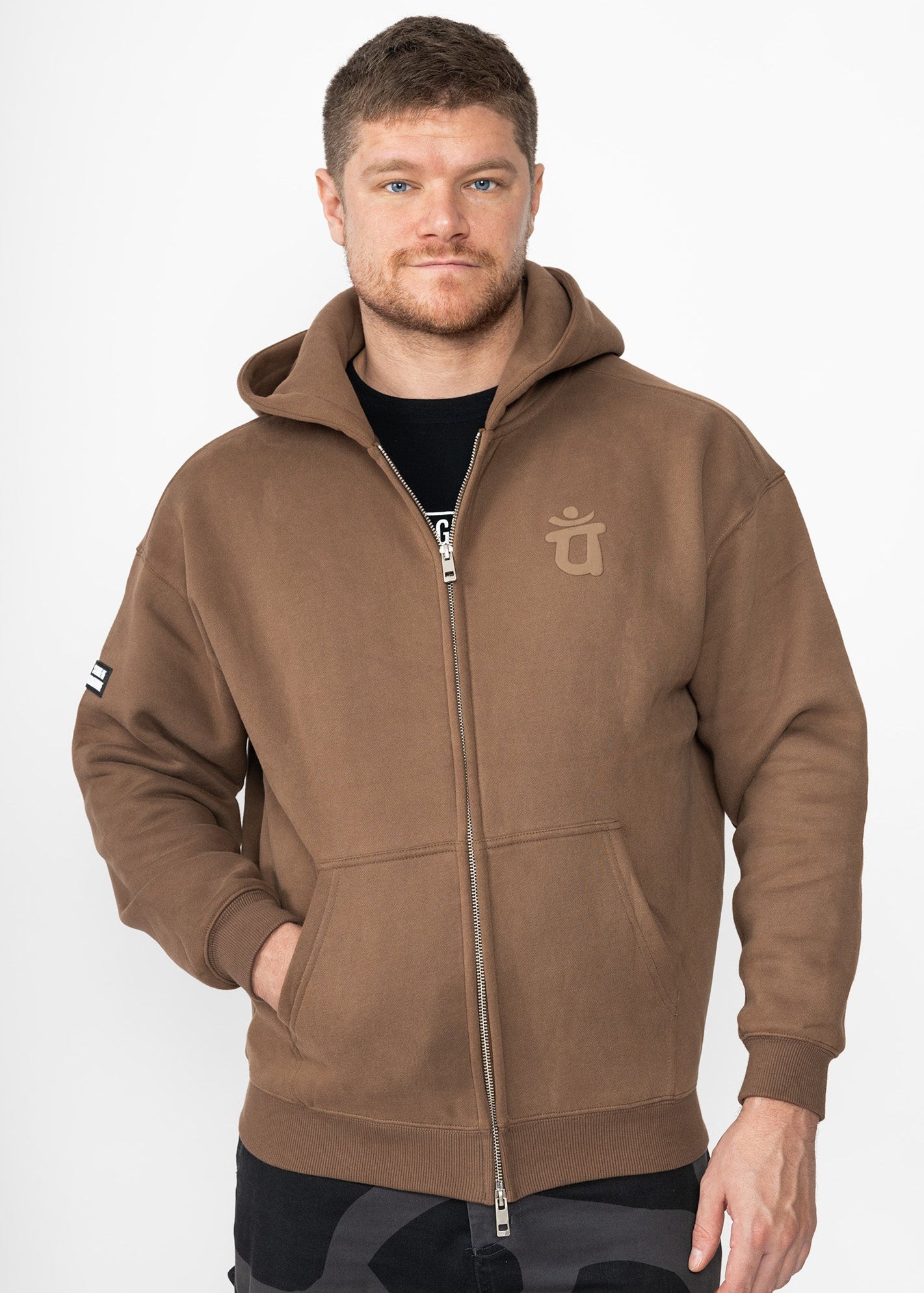 La sudadera con capucha Zip Puff