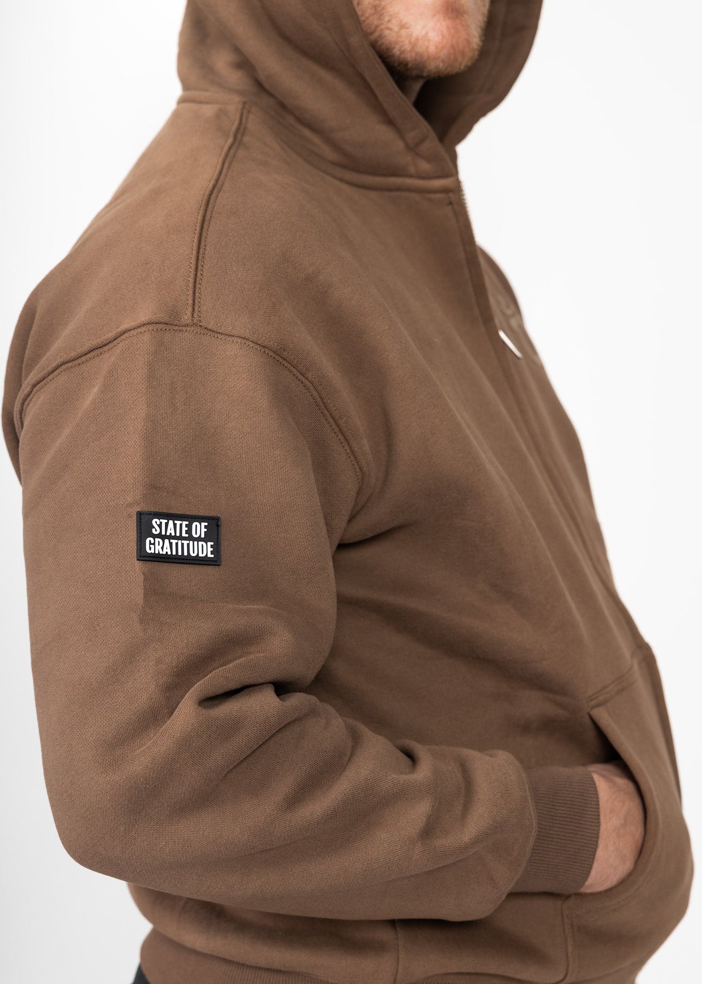 La sudadera con capucha Zip Puff