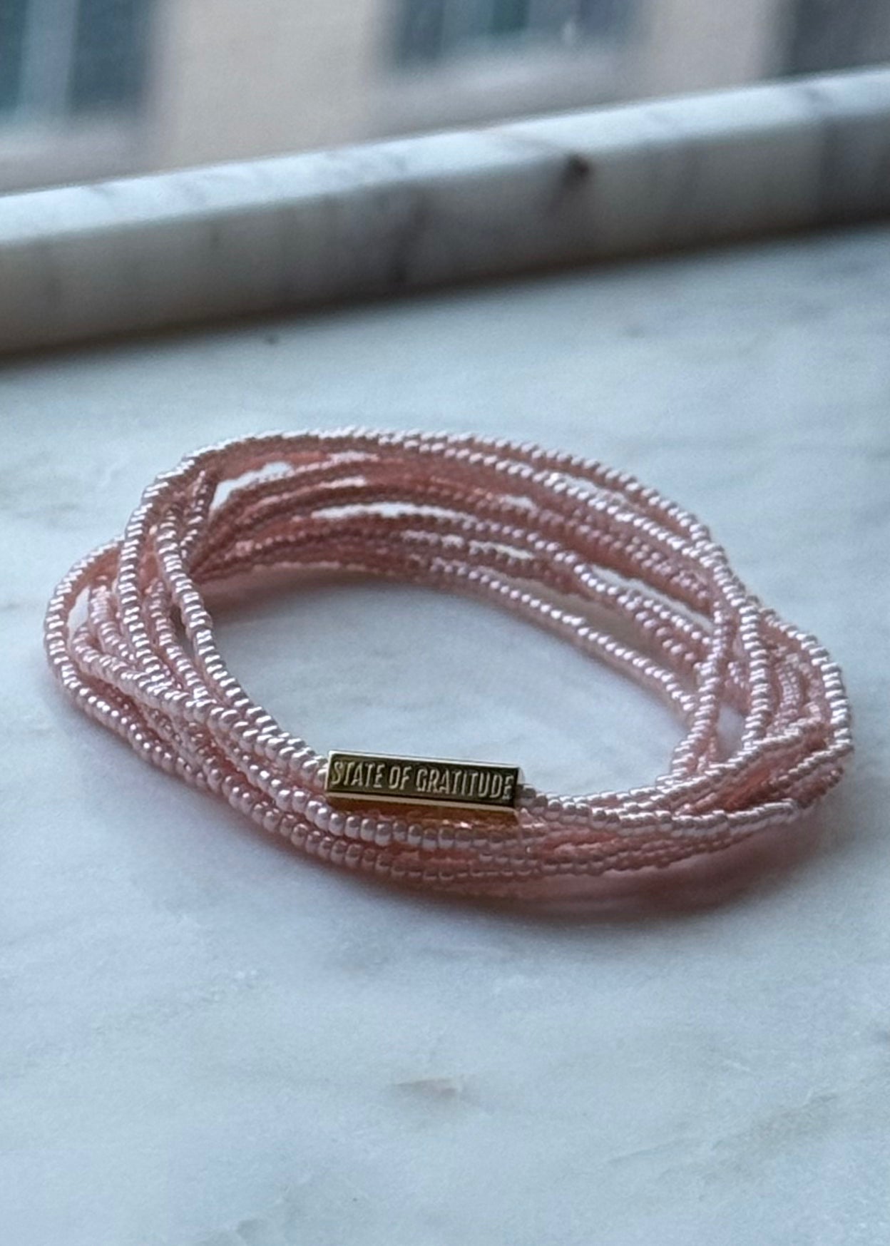 Salmon Gratitude Bracelet Wrap
