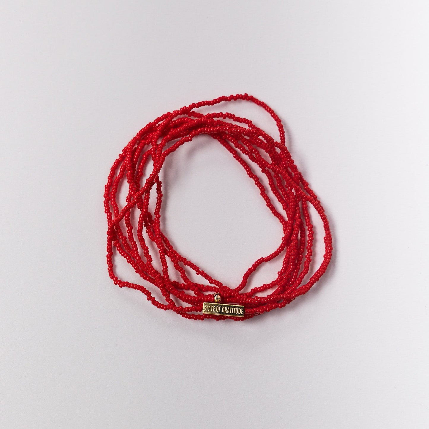 Pulsera Roja de gratitud