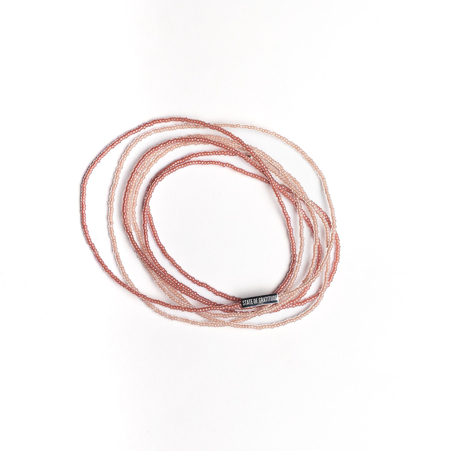 Peony Intention Wrap Bracelet