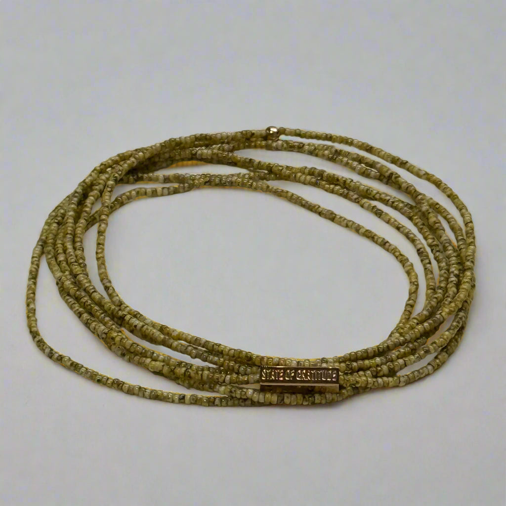 Banana Gratitude Bracelet Wrap