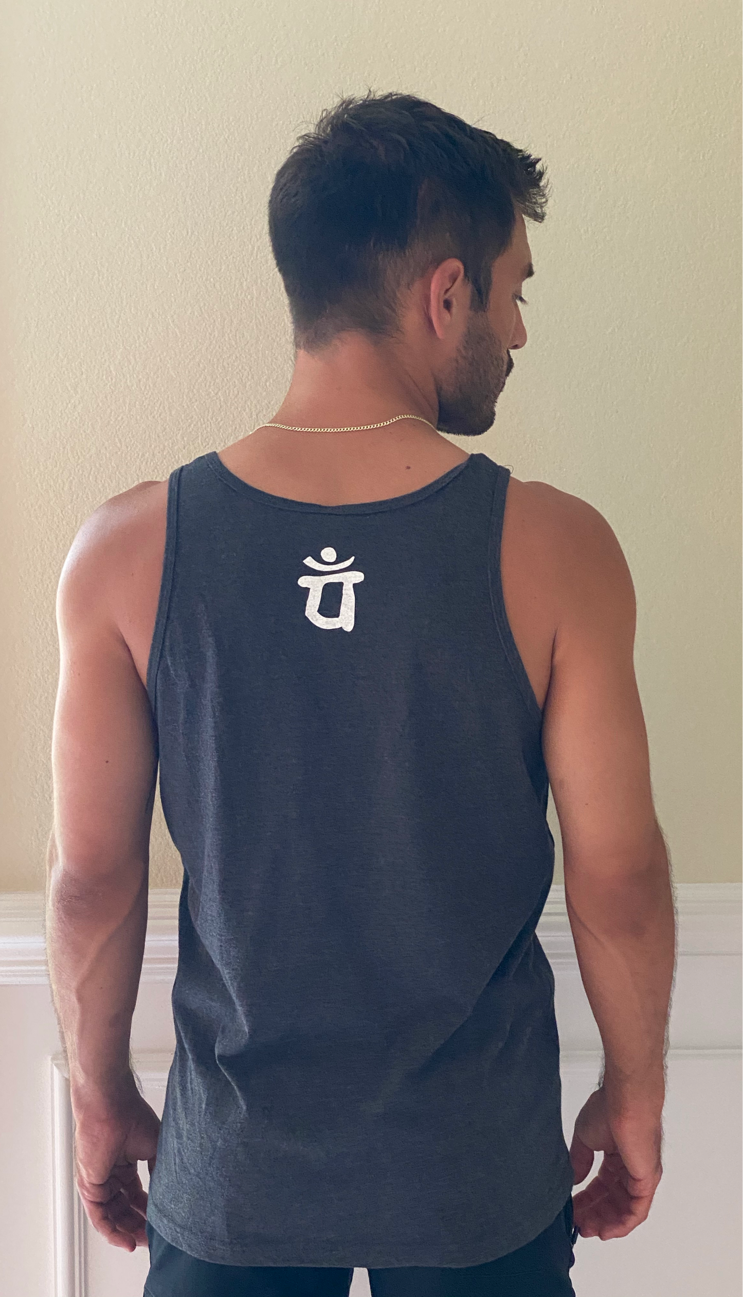 State of Gratitude Unisex, Men's, Women's Tank Top. Athletic Fit. Sleeveless. Jersey Cotton. Heather Grey. Edit alt text