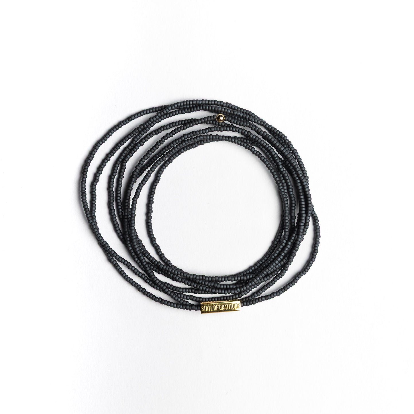Slate Intention Wrap Bracelet
