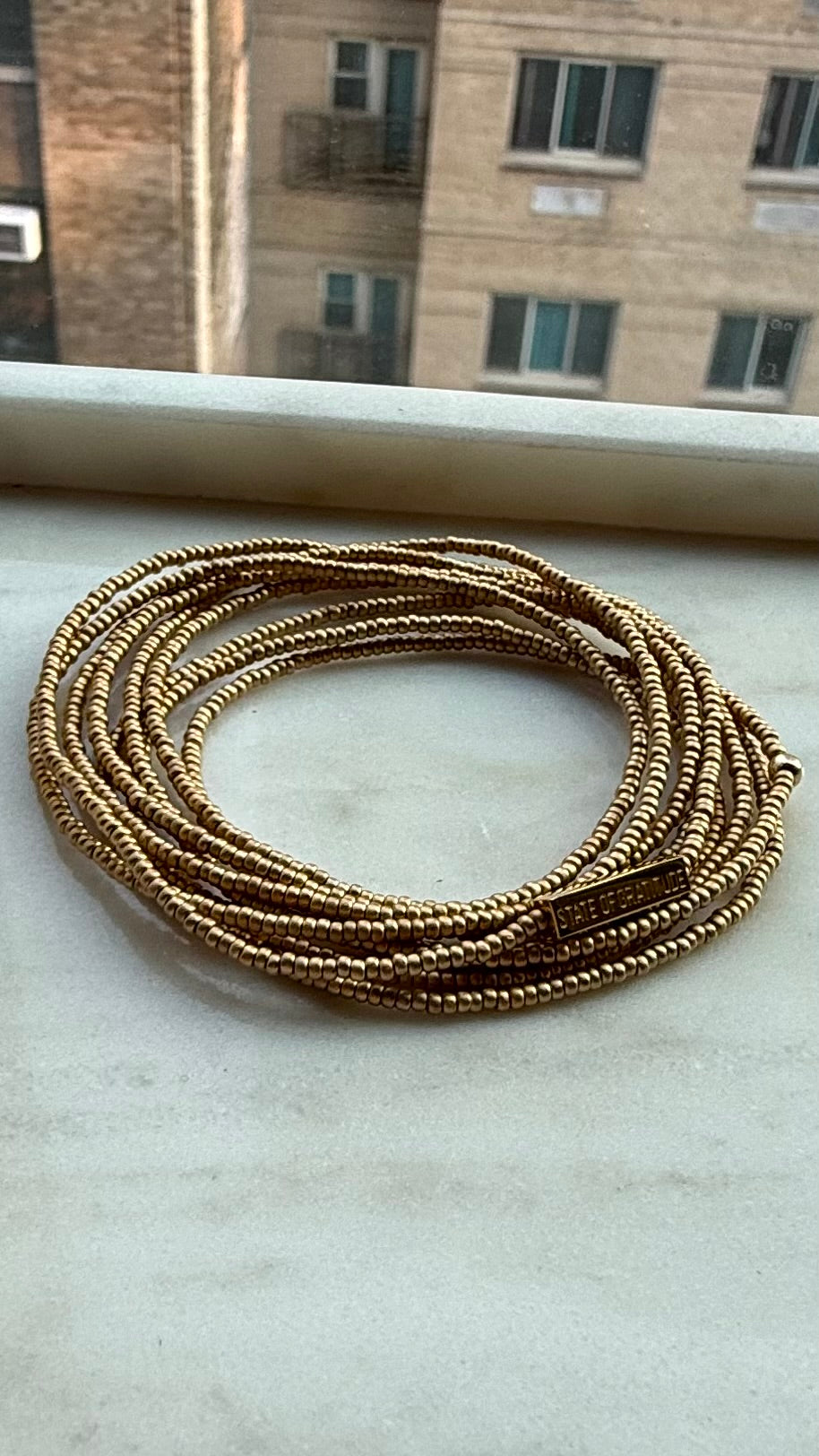 Bubbles Gratitude Bracelet Wrap