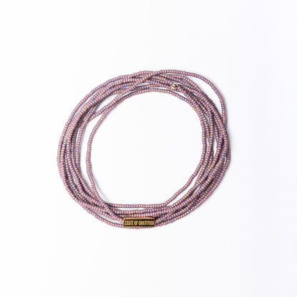 Purple Haze Intention Wrap Bracelet