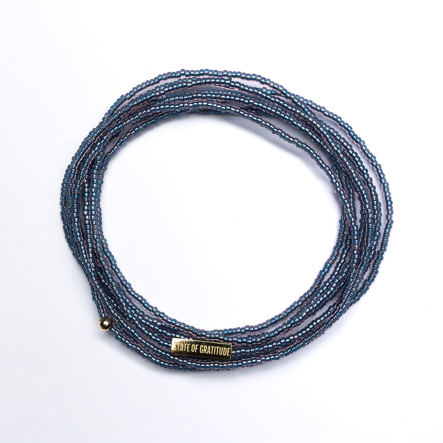 Indigo Intention Wrap Bracelet