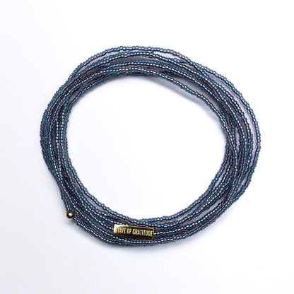 Indigo Intention Wrap Bracelet