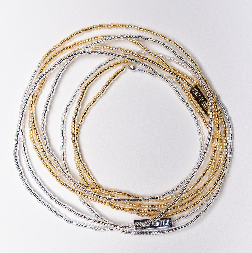 Two-Faced Intention Wrap Bracelet