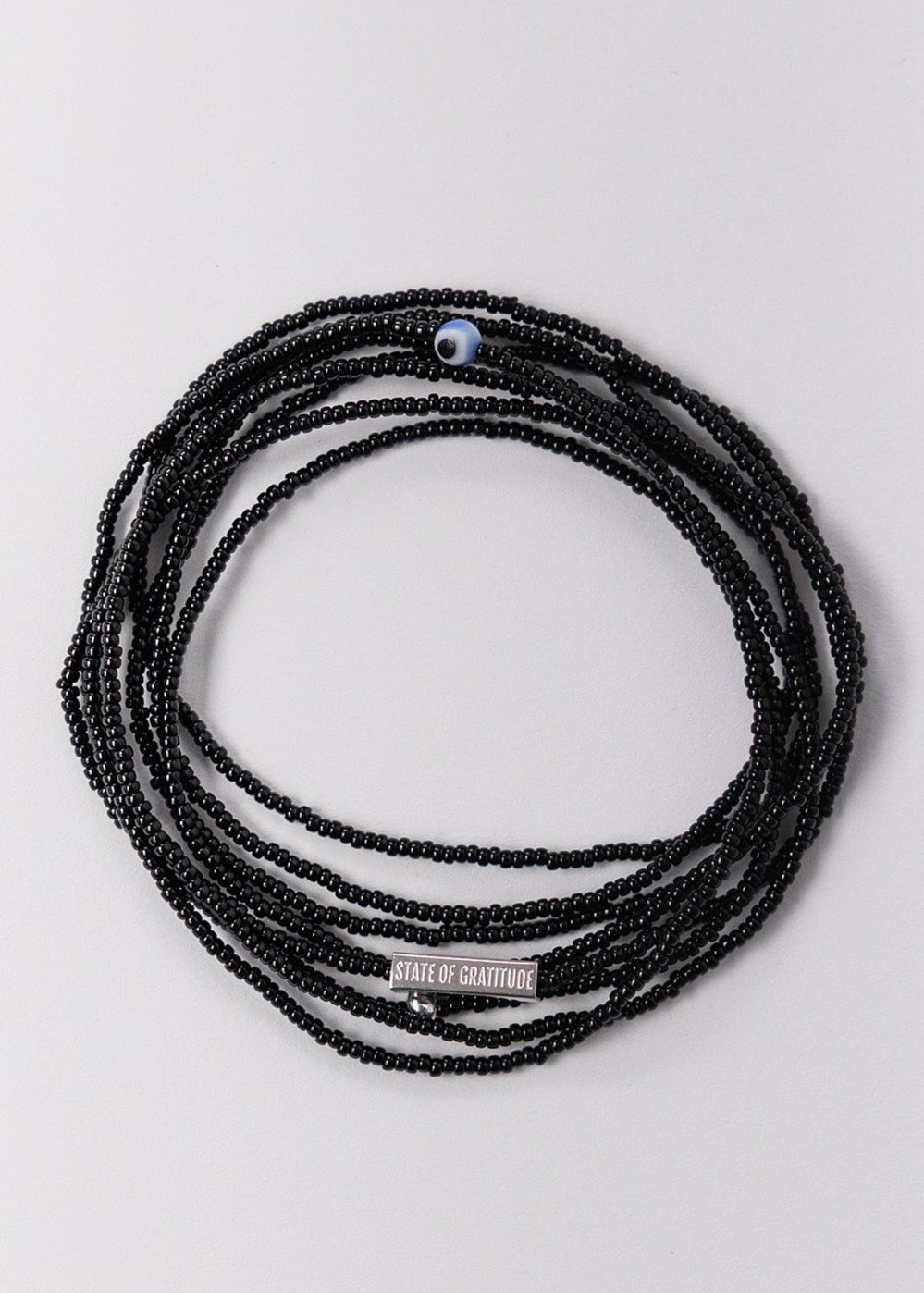 Black Intention Wrap Bracelet