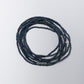 Matte Black Rainbow Intention Wrap Bracelet