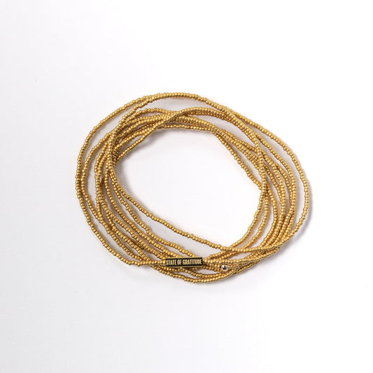 Bubbles Intention Wrap Bracelet