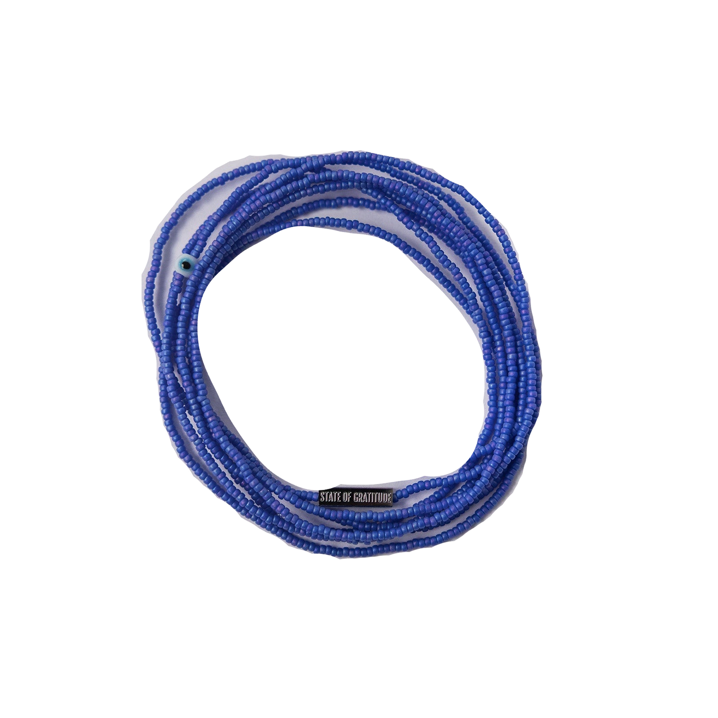 Cerulean Intention Wrap Bracelet