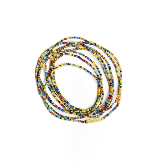 Golden Unity Intention Wrap Bracelet