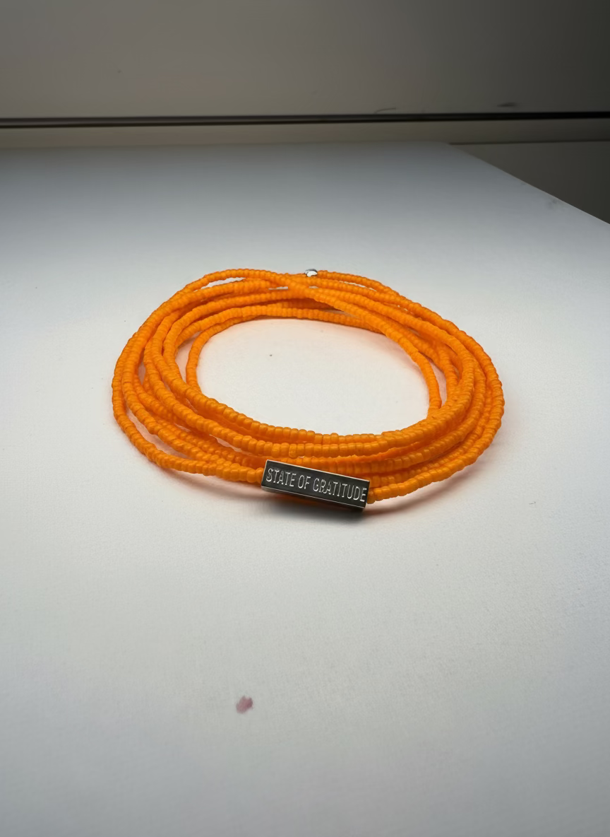 Mandarin Intention Wrap Bracelet