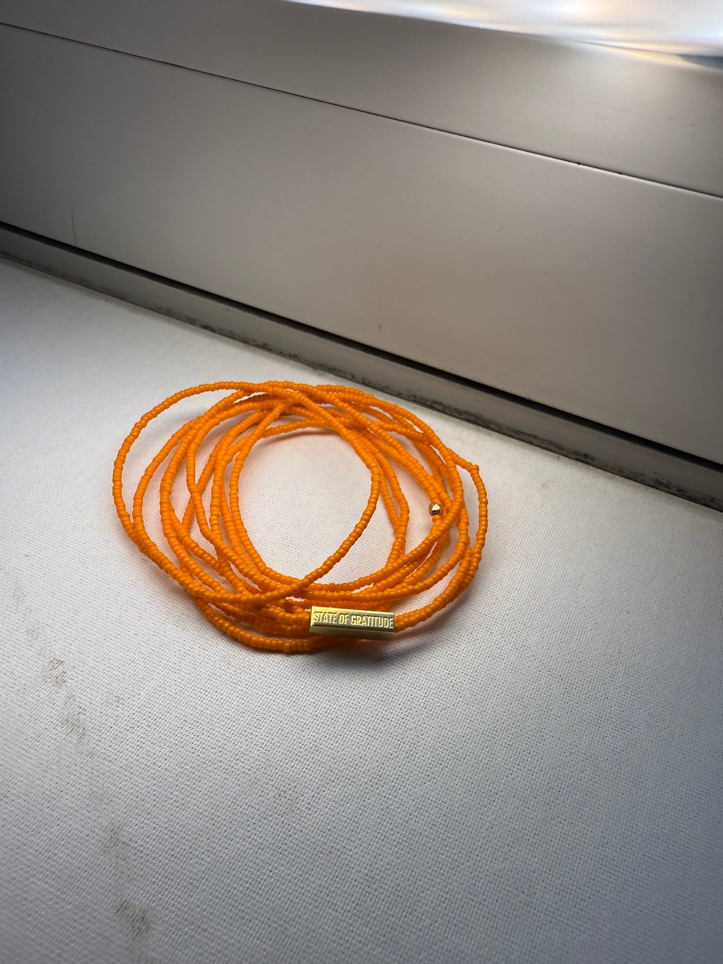 Mandarin Intention Wrap Bracelet