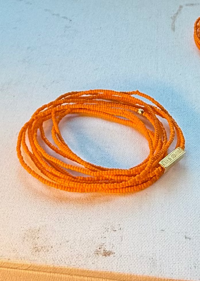 Mandarin Intention Wrap Bracelet