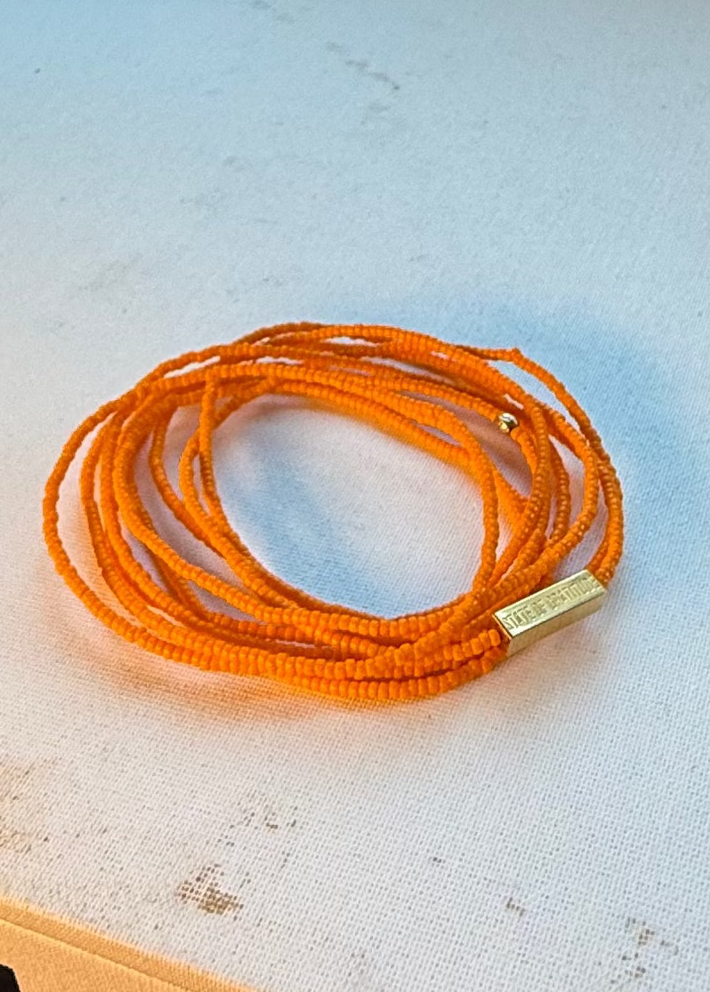 Mandarin Intention Wrap Bracelet
