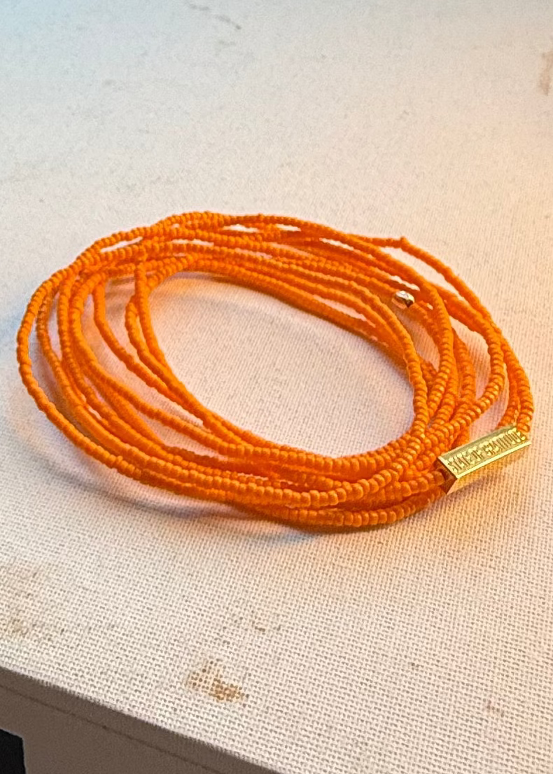 Mandarin Intention Wrap Bracelet