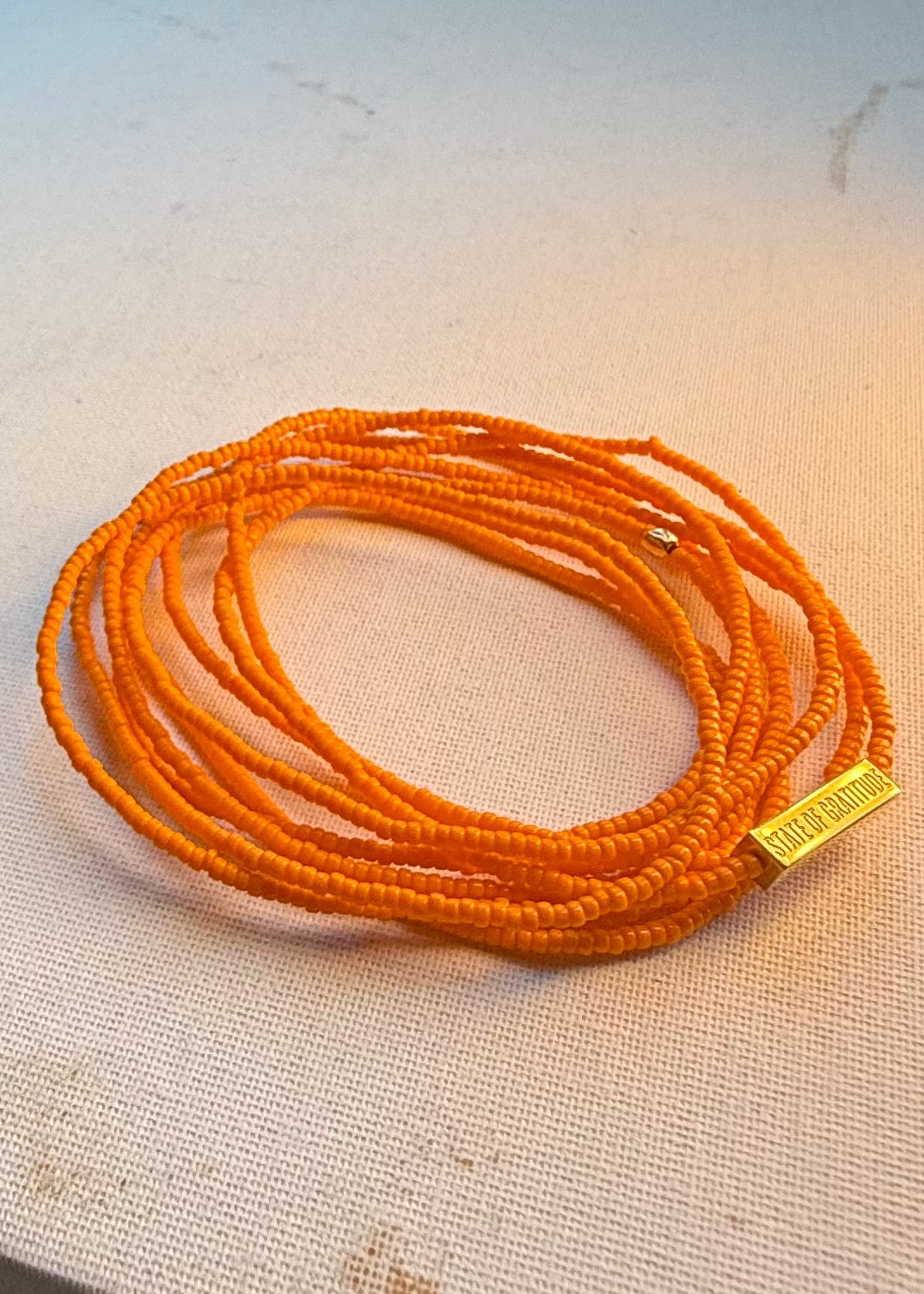 Mandarin Intention Wrap Bracelet