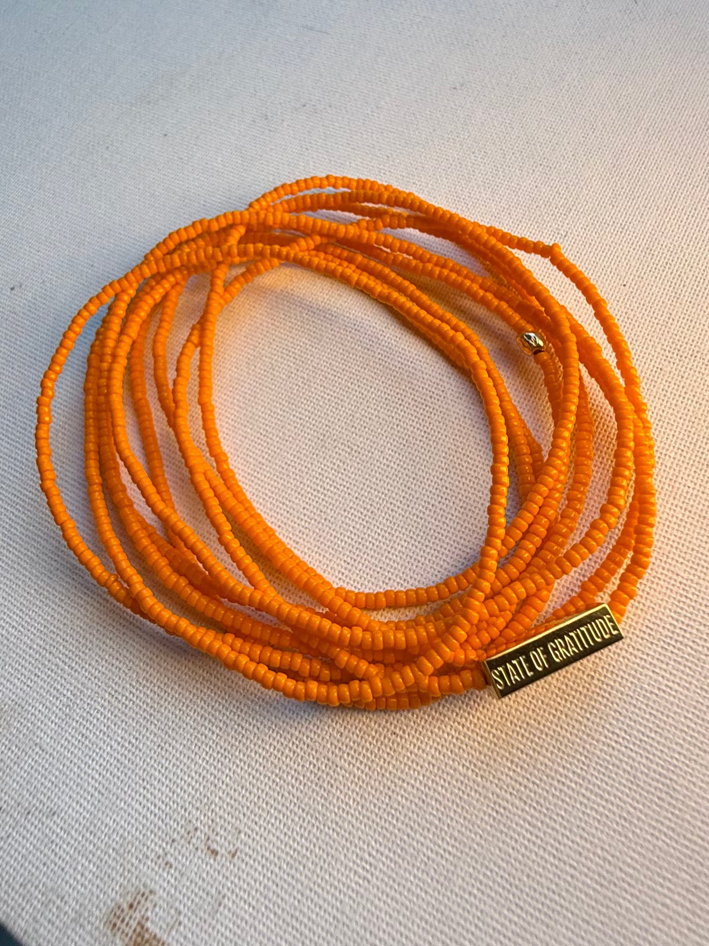 Mandarin Intention Wrap Bracelet