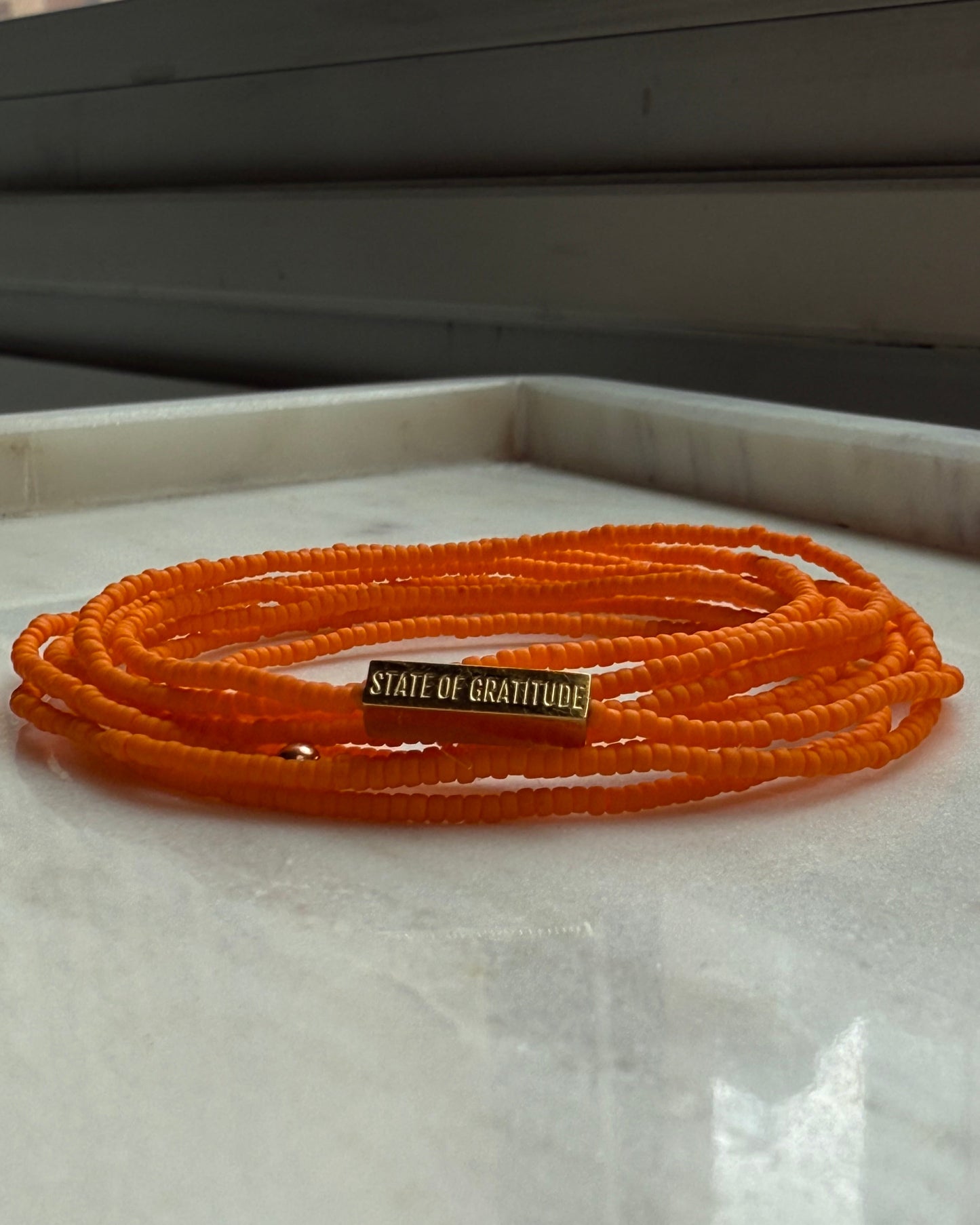 Mandarin Gratitude Bracelet Wrap