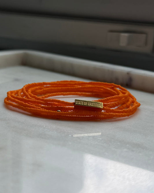 Mandarin Gratitude Bracelet Wrap