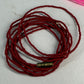 Brick Red Intention Wrap Bracelet