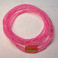 Barbie Pink Intention Wrap Bracelet