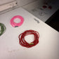 Brick Red Intention Wrap Bracelet