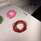 Brick Red Intention Wrap Bracelet