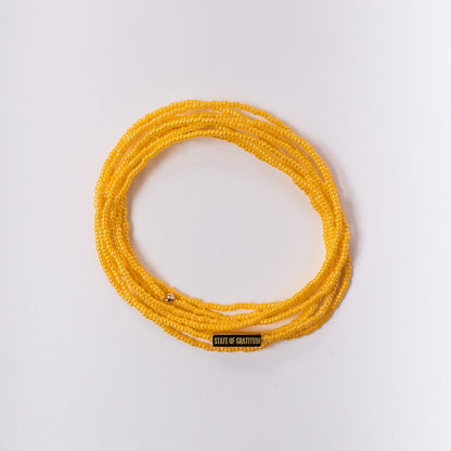 Pulsera de gratitud con limón