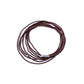 Matte Espresso Intention Wrap Bracelet